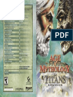 Age of Mythology The Titans Expansion Pack Shortcut Keys and Insert - English