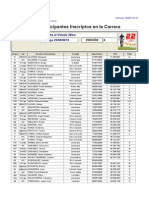 1-Participantes Inscritos 35km