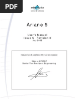 Download ESAs Ariane 5 Launch Vehicle Users Manual by Orion2015 SN16927713 doc pdf