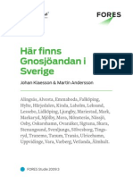 Här Finns Gnosjöandan I Sverige - FORES Studie 2009:3