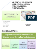 Infecciones en Anestesia