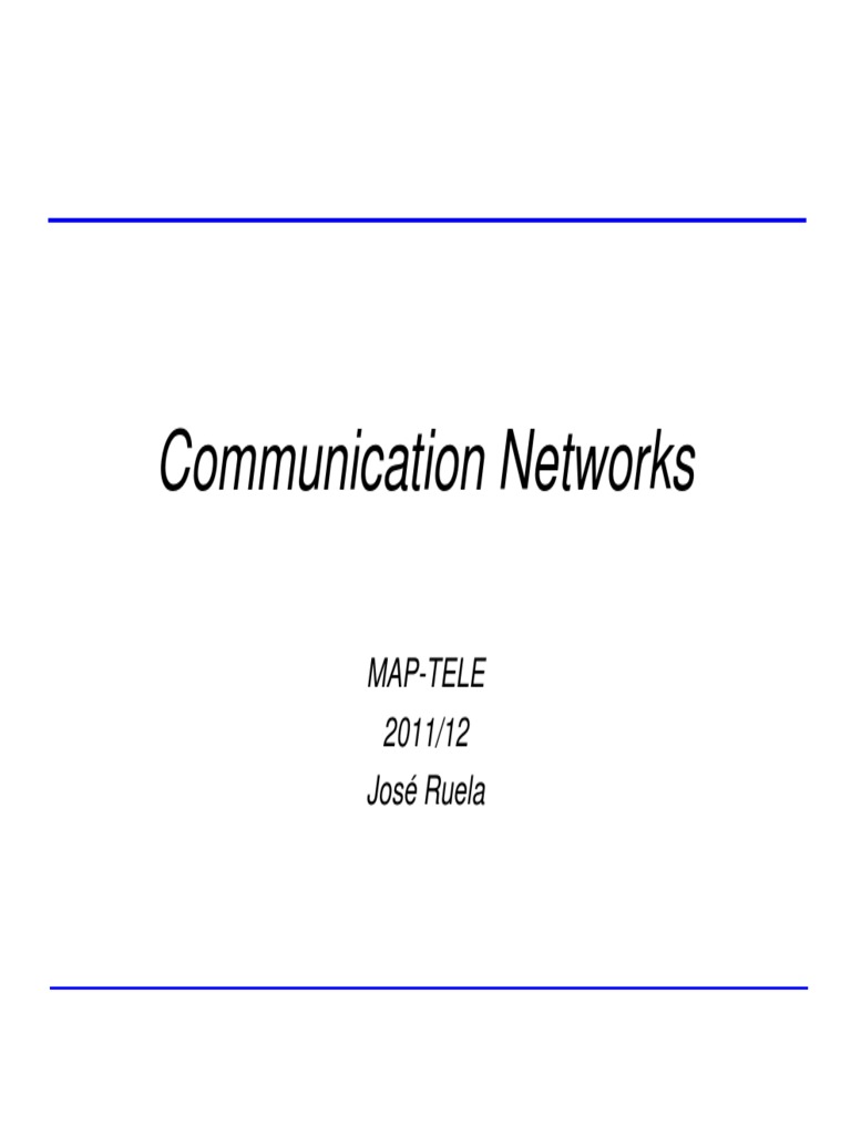Flow Control in Communication Networks | PDF | Transmission Control ...
