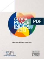 2013 Global Peace Index Report