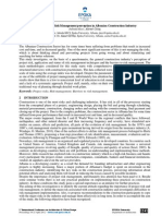 Investigation of Risk Management Perception in Albanian Construction Industry