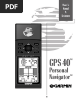 Personal Navigator: Owner's Manual & Reference