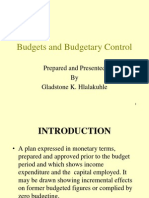 3a Budgetting & Budgetary Control