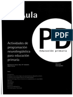 Actividades Programacion Neurolinguistica Primaria