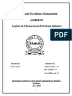 Logistics in Petroleum and Chemical Industry