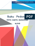 Buku Pedoman PKM P3M 2013