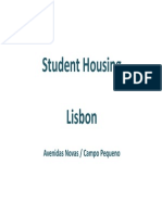 Student Housing Lisbon: Avenidas Novas / Campo Pequeno