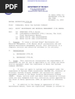 Navy Ship's 3M System Policy Update | PDF | Navies