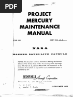 Download NASA Project Mercury Maintenance Manual - 1959 by Orion2015 SN16931410 doc pdf