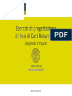 Esercitazione3 Progettazione