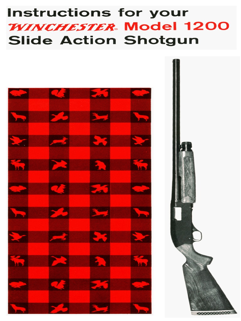 Winchester Model 1200 Slide Action Shotgun | PDF | Business