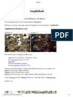 Amphibole: Amphibole in Metabasic Rock