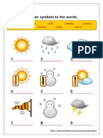 Weather Symbols Activity