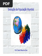 Evolucao Populacao Mundial