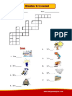 Weather Crossword