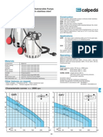 Calpeda GXR, GXV Submersible Drainage Pumps