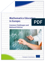 Mathematics Education in Europe