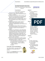 Survival Exercise Scenarios - Description of A Group Dynamics Team Building Exercise PDF