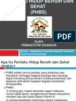 Perilaku Hidup Bersih Dan Sehat