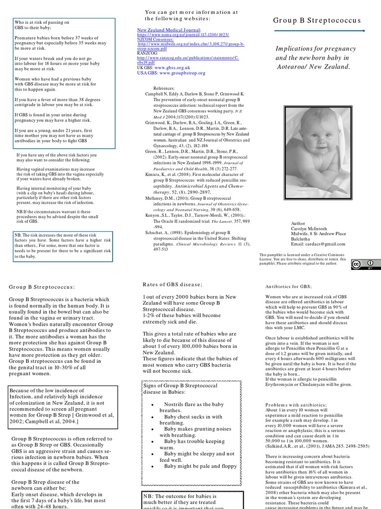 GBS in Pregnancy: Risks and Management | PDF | Rtt | Immunology