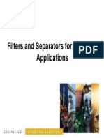 Filters and Separators For Oil & Gas Filters and Separators For Oil & Gas Applications