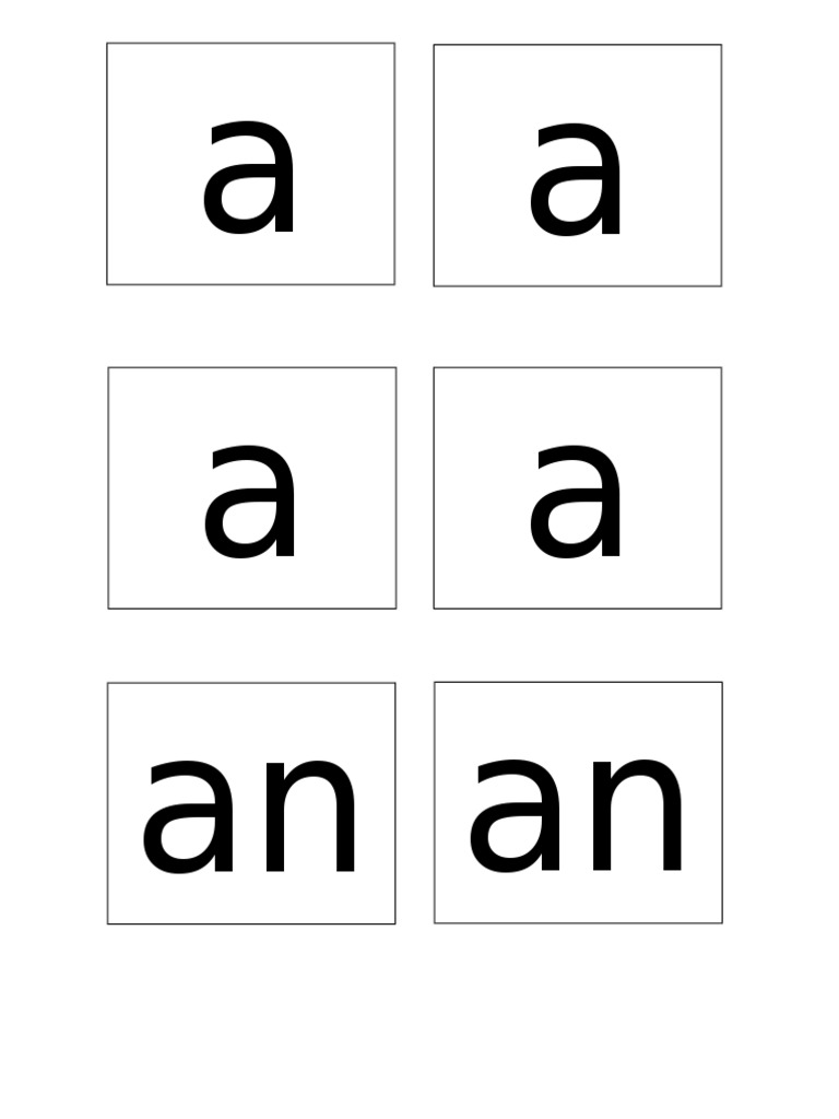 A A An An