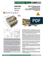 Surge Protector - Datasheet Type - PI 7125 Green Series (http://shop.acdc-dcac.eu/)