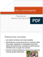 Relaciones y Comunicaciones