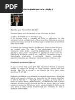 Cristo Aquele Que Cura