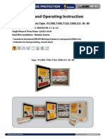 Surge Protector - Installation Instruction Type PI 3_3 M BS (http://shop.acdc-dcac.eu/)