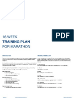 42km Marathon (SCMS) Running Plan