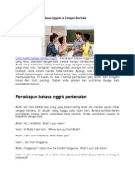Download Bentuk Percakapan Bahasa Inggris Di Tempat Berbeda by iswandismk SN169367169 doc pdf