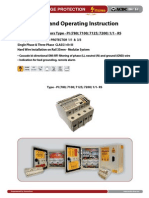 Surge Protector - Installation Instruction Type-PI 1 - 1-RS (Http://shop - Acdc-Dcac - Eu/)