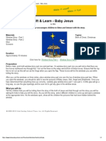 Lift & Learn - Baby Jesus
