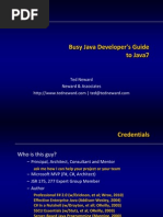 Busy Java Developer's Guide To Java7: Ted Neward Neward & Associates