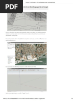 Tutorial_ Criar Curvas de nível em Sketchup a partir do Google Earth