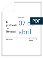 El Protocolo de Montreal