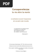 Consapevolezza - La via Oltre La Morte - Ajahn Sumedho