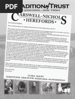 Arswell-Nichol - Herefords - : Alton, KS