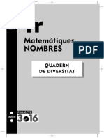Matemàtiques Nombres 1r ESO Reforç PDF