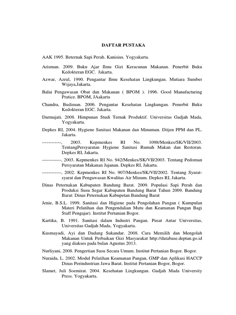 Daftar Pustaka Sedarmayanti 2010