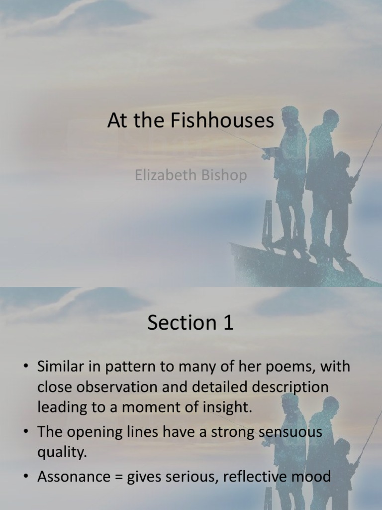 At The Fishhouses | PDF