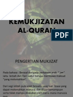 Kemukjizatan Al Quran