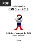 Download Pembahasan Soal OSN Guru Matematika SMA 2012 Tingkat Provinsi by Adri Siagian SN169421781 doc pdf