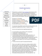 How To Use Prepositions PDF