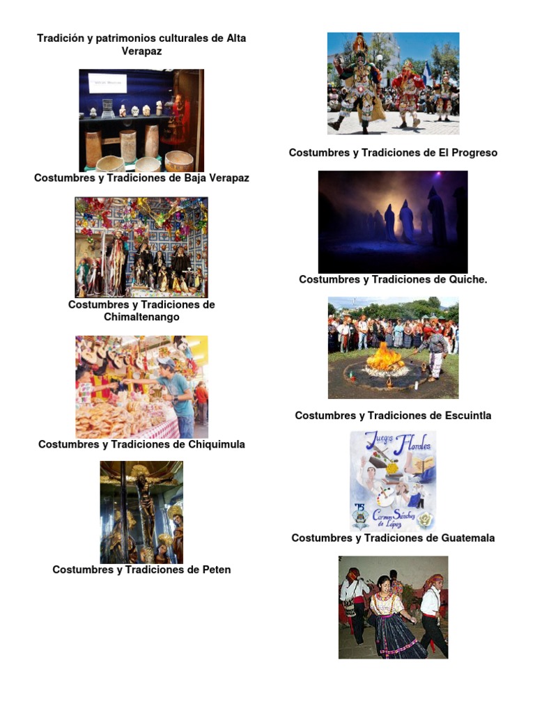 Tradición y Patrimonios Departamentos Imagenes | PDF