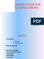Gesture Based Glove For Multiple Applications